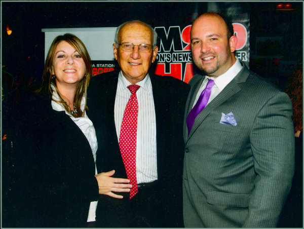 George Ross with Paul and Kendra