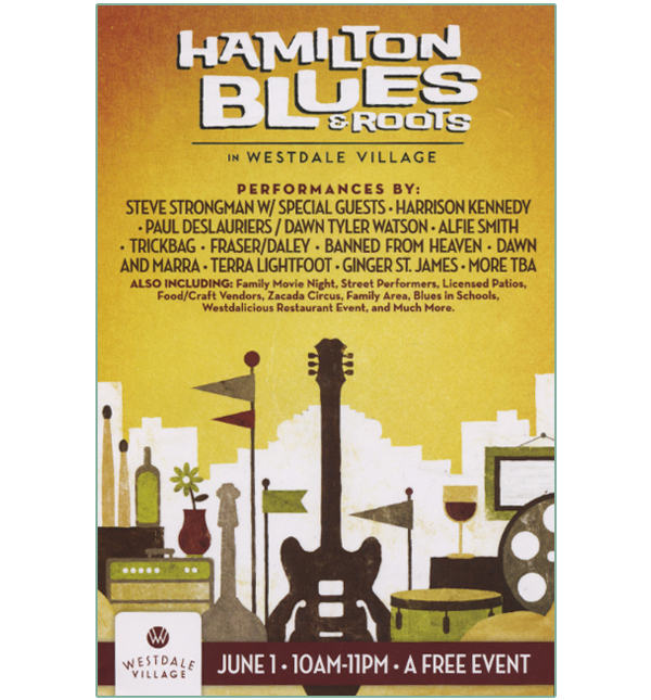 Hamilton Blues and Roots in Westdale Village