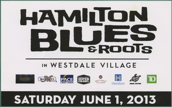 Hamilton Blues and Roots in Westdale Village